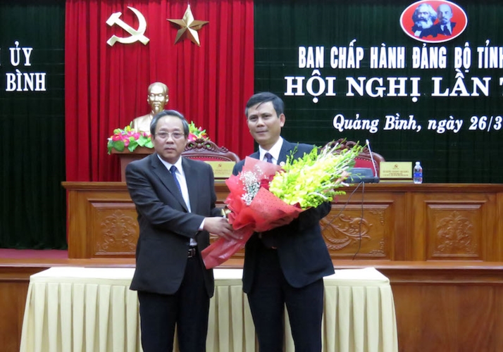 Chân dung tân Phó Bí thư Thường trực Quảng Bình trưởng thành từ cơ sở Chân dung tân Phó Bí thư Thường trực Quảng Bình trưởng thành từ cơ sở