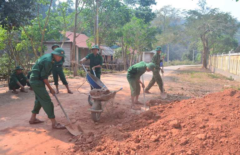 Tuổi trẻ Bộ đội Biên phòng tổ chức các hoạt động thiết thực trong Tháng Thanh niên