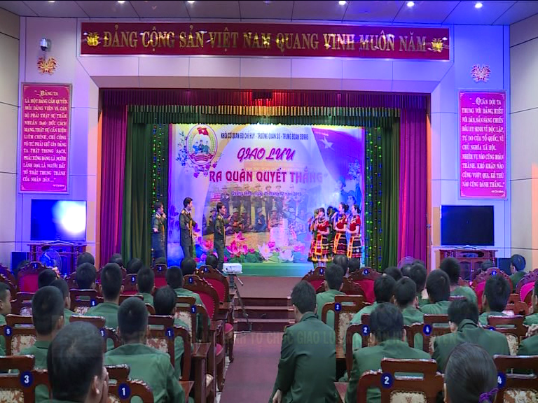 Bộ Chỉ huy Quân sự tỉnh tổ chức giao lưu ra quân huấn luyện năm 2019