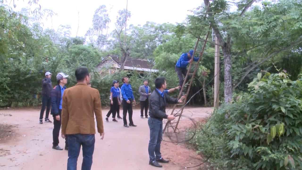 Đoàn khối các cơ quan tỉnh tổ chức thực hiện công trình Đoàn khối các cơ quan tỉnh tổ chức thực hiện công trình