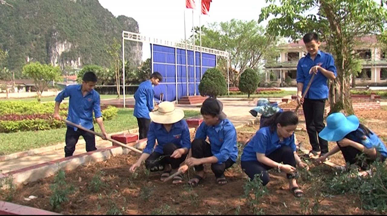 Huyện Đoàn Minh Hóa với các hoạt động thiết thực trong tháng thanh niên...