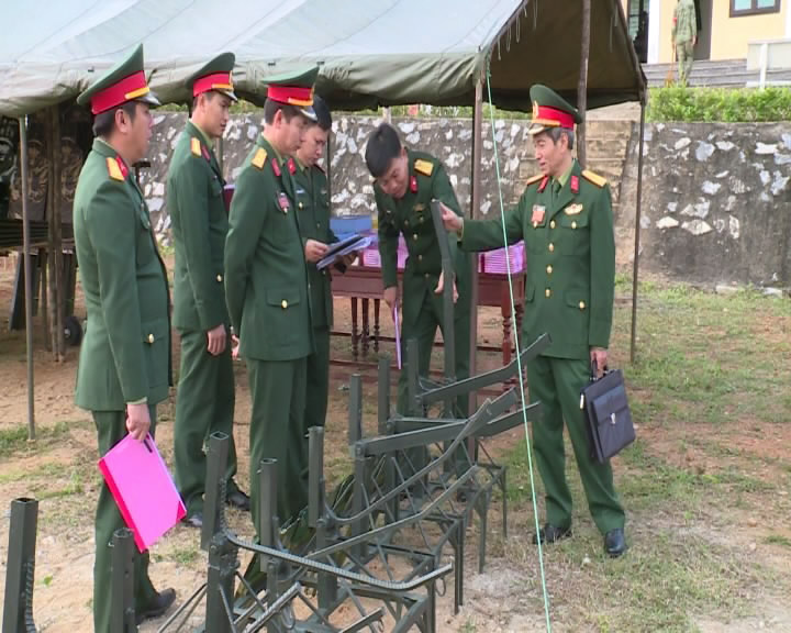 Kiểm tra hoạt động tiếp nhận chiến sỹ mới nhập ngũ Kiểm tra hoạt động tiếp nhận chiến sỹ mới nhập ngũ