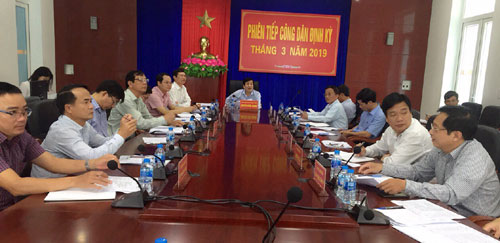 Lãnh đạo tỉnh tiếp công dân định kỳ tháng 3/2019 Lãnh đạo tỉnh tiếp công dân định kỳ tháng 3/2019