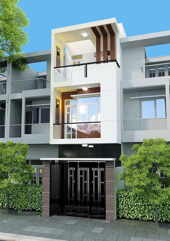 Mê mẩn mẫu nhà phố 3 tầng được ưa chuộng trong năm 2019 Mê mẩn mẫu nhà phố 3 tầng được ưa chuộng trong năm 2019