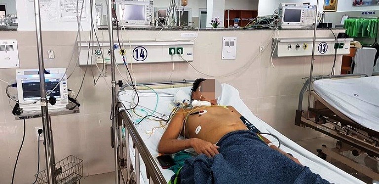 Quảng Bình: Cứu sống bệnh nhân vỡ u gan, hơn 2 lít máu tràn ổ bụng Quảng Bình: Cứu sống bệnh nhân vỡ u gan, hơn 2 lít máu tràn ổ bụng