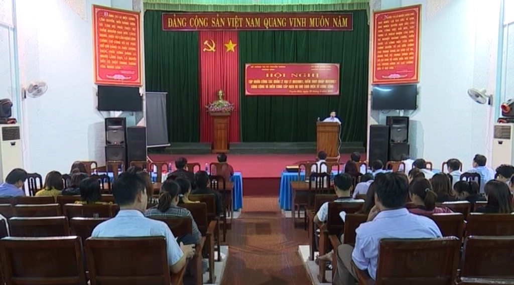 Tập huấn công tác quản lý đại lý Internet, điểm truy cập Internet công cộng...