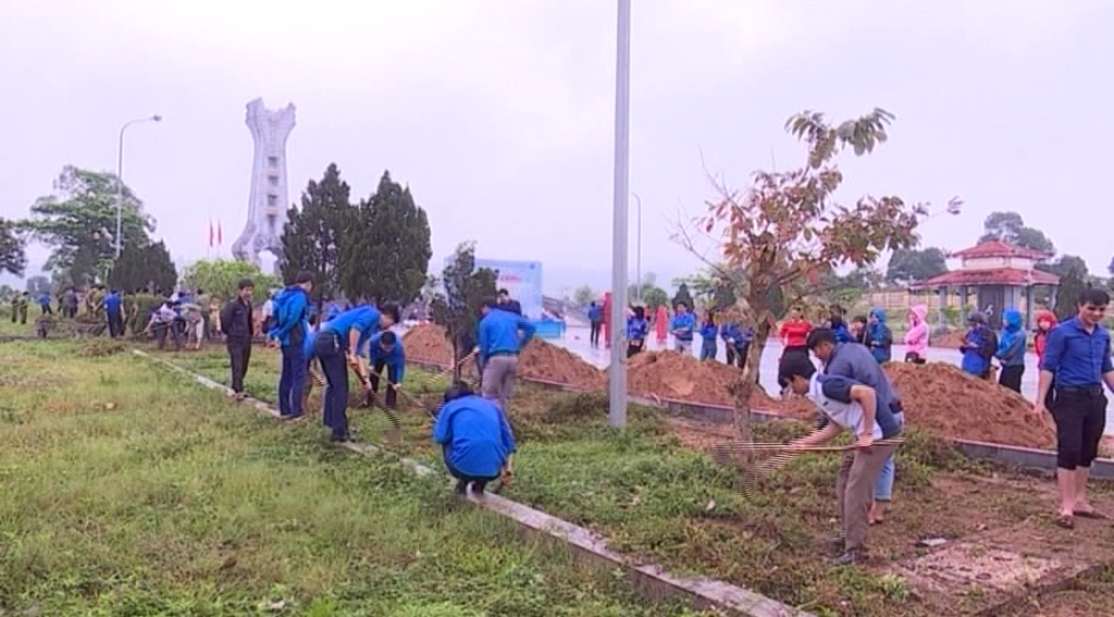 Tuyên Hóa: Khởi công công trình hưởng ứng Tháng thanh niên năm 2019 Tuyên Hóa: Khởi công công trình hưởng ứng Tháng thanh niên năm 2019