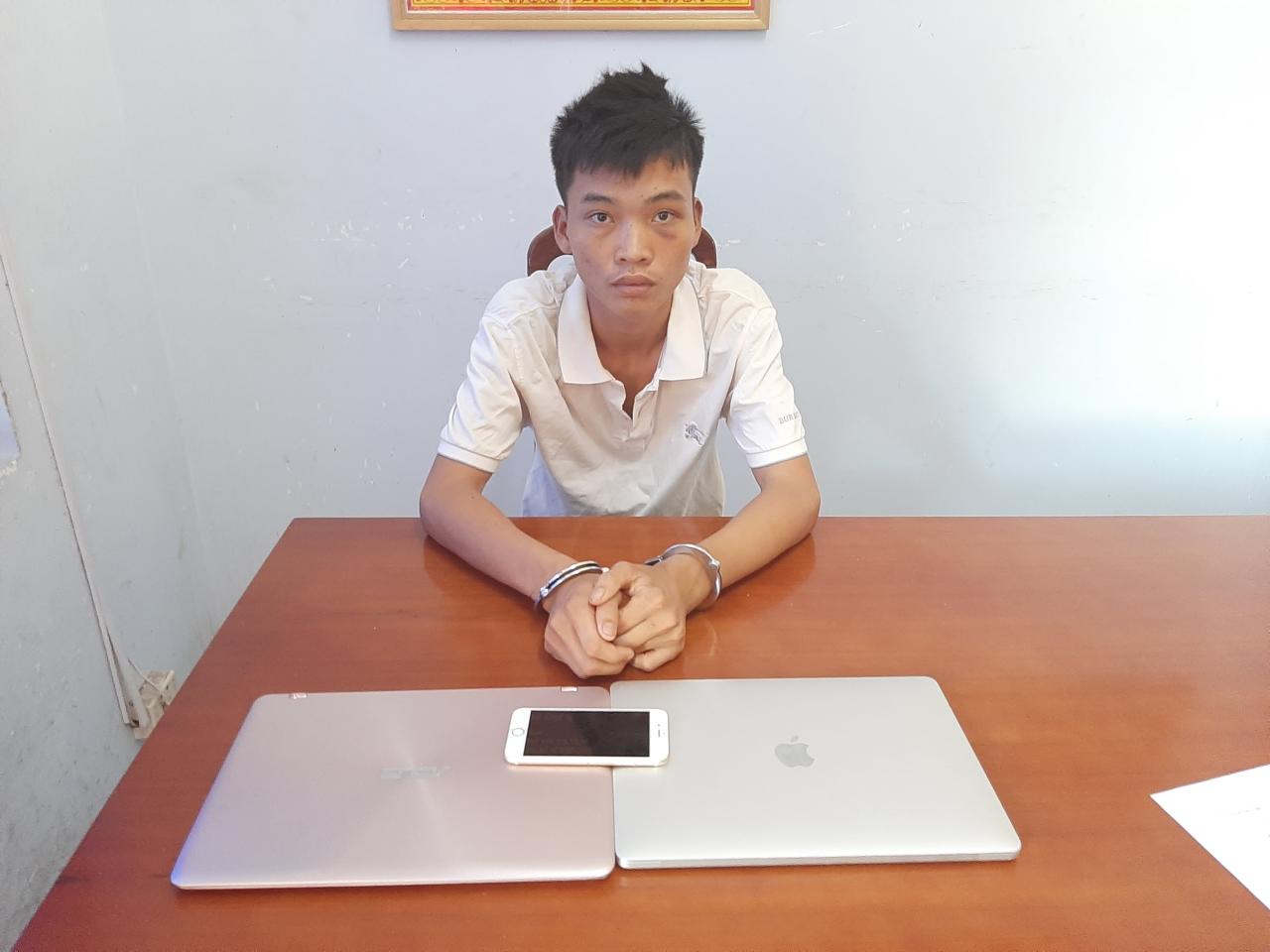 Bắt đối tượng có 3 tiền án đi trộm cắp tài sản