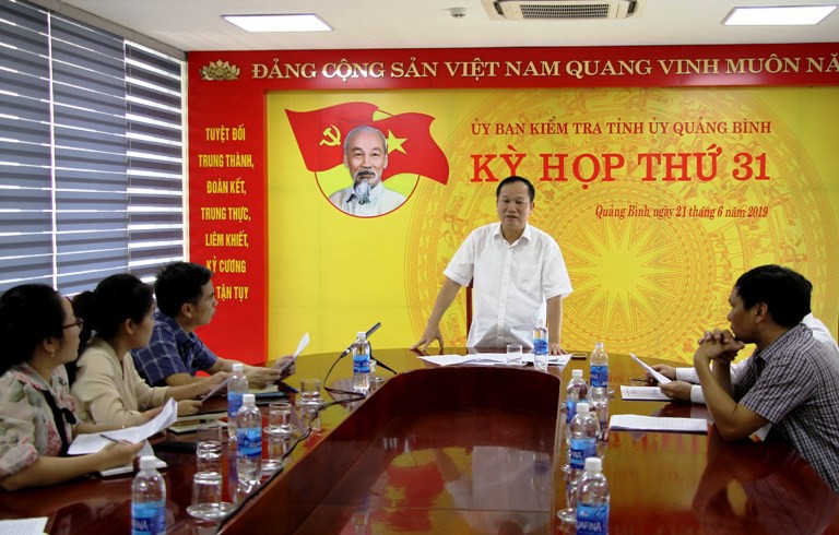 Chủ nhiệm UBKT Tỉnh ủy Quảng Bình nói gì về kết luận