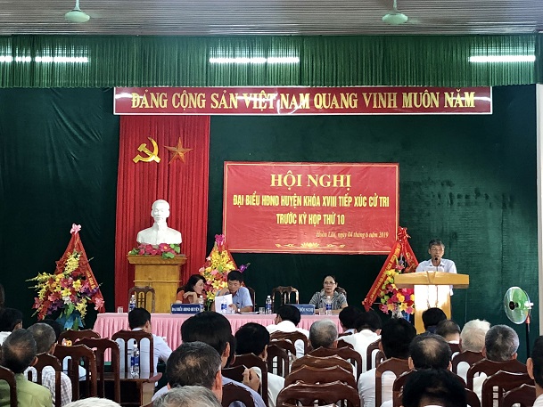 Đại biểu HĐND tỉnh, huyện Bố Trạch tiếp xúc cử tri trước kỳ họp thứ 10 HĐND tỉnh khóa XVII và kỳ họp...