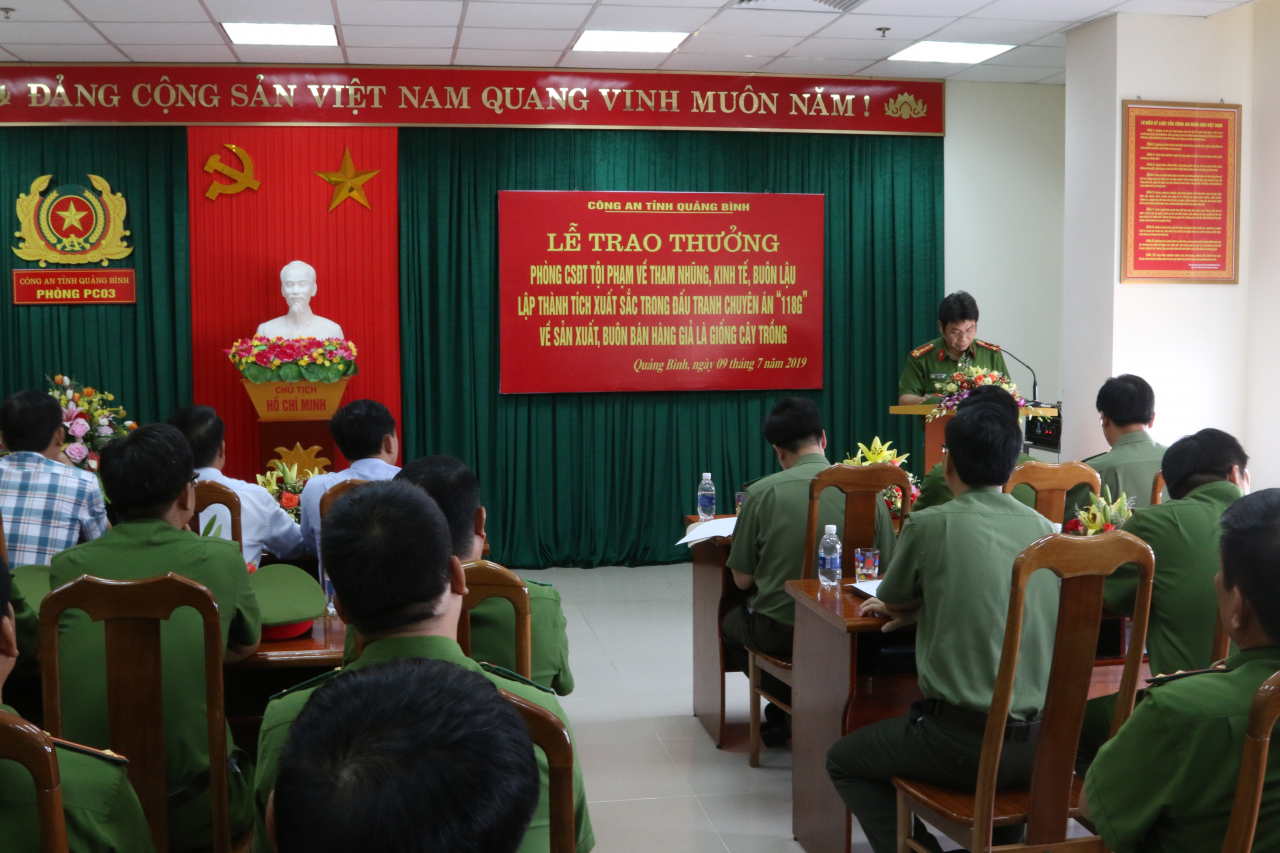 Đấu thành công chuyên án về sản xuất hàng giả giống cây trồng