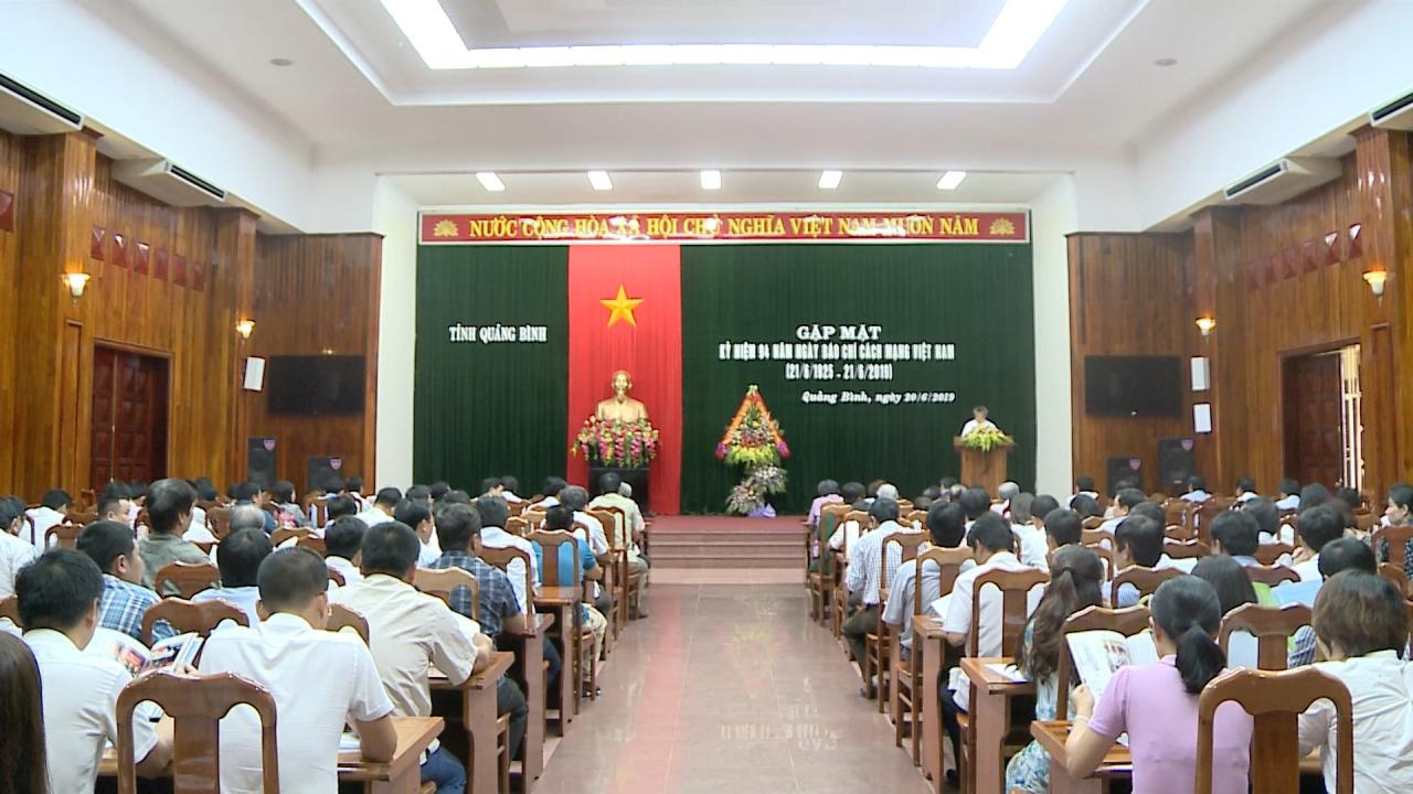 Gặp mặt báo chí nhân kỷ niệm 94 năm Ngày Báo chí Cách mạng Việt Nam Gặp mặt báo chí nhân kỷ niệm 94 năm Ngày Báo chí Cách mạng Việt Nam