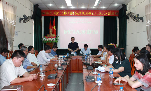 Họp báo và gặp mặt báo chí quý II/2019