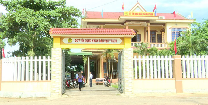 Quỹ tín dụng nhân dân Vạn Trạch chung sức xây dựng Nông thôn mới Quỹ tín dụng nhân dân Vạn Trạch chung sức xây dựng Nông thôn mới