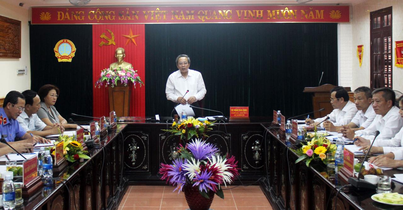 Tăng cường sự lãnh đạo của Đảng đối với công tác điều tra, xử lý các vụ án, vụ việc
