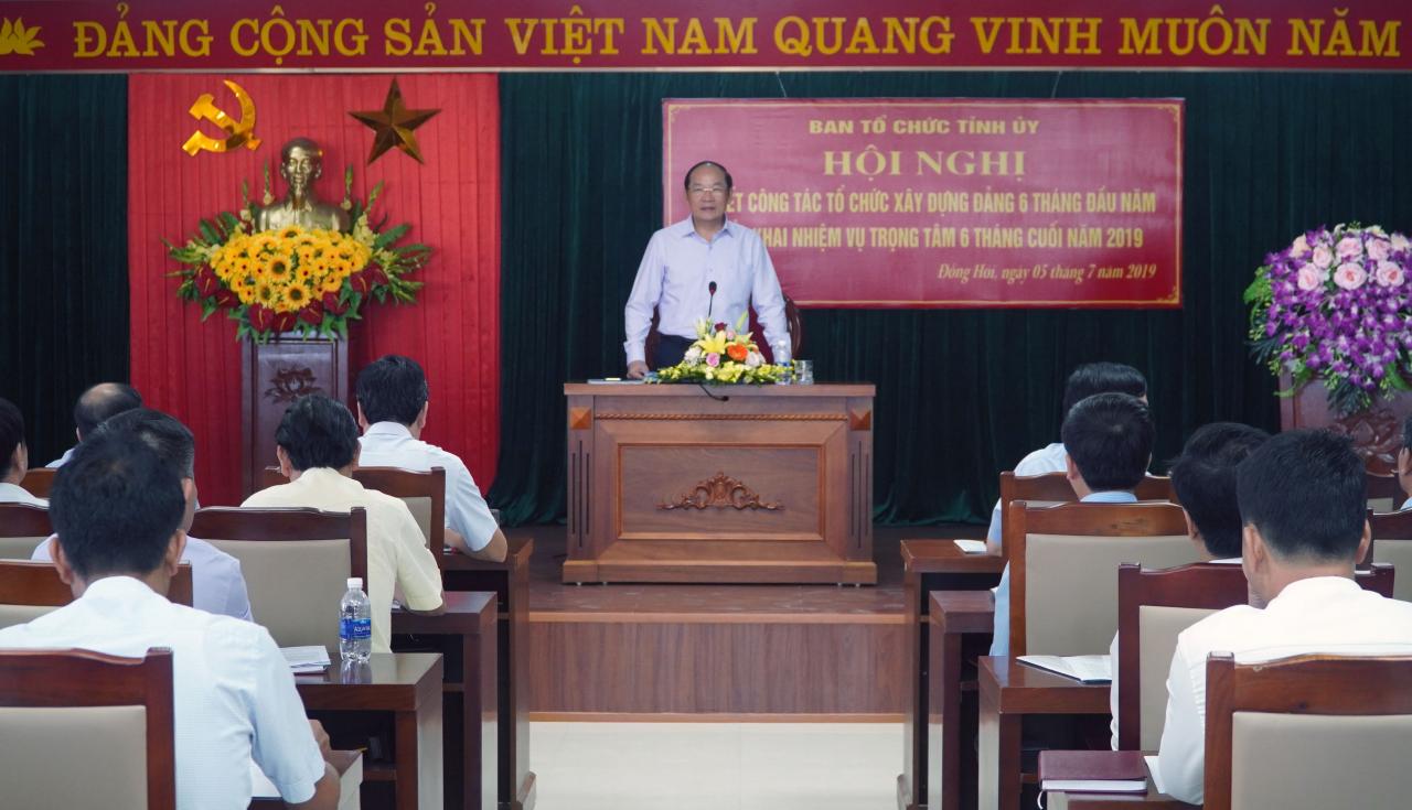 Tập trung sắp xếp tổ chức đảng, cán bộ phù hợp