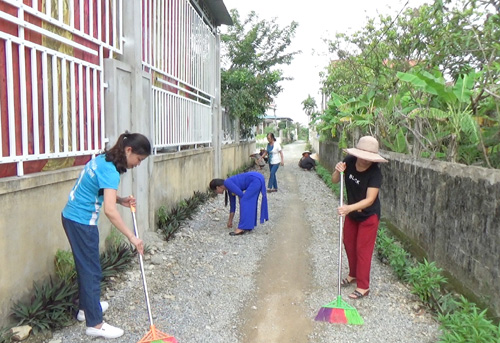 Thị xã Ba Đồn nâng cao vai trò của phụ nữ trong xây dựng nông thôn mới Thị xã Ba Đồn nâng cao vai trò của phụ nữ trong xây dựng nông thôn mới