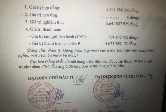 Tiếp sai phạm ở dự án vốn vay gần 100 triệu USD: Đại diện chủ đầu tư nói gì? Tiếp sai phạm ở dự án vốn vay gần 100 triệu USD: Đại diện chủ đầu tư nói gì?