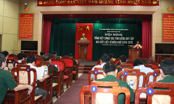 Tổng kết công tác quy tập hài cốt liệt sỹ hy sinh tại Lào mùa khô 2018 - 2020