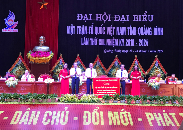 Đại hội đại biểu Mặt trận Tổ quốc Việt Nam tỉnh lần thứ XIII, nhiệm kỳ 2019-2024