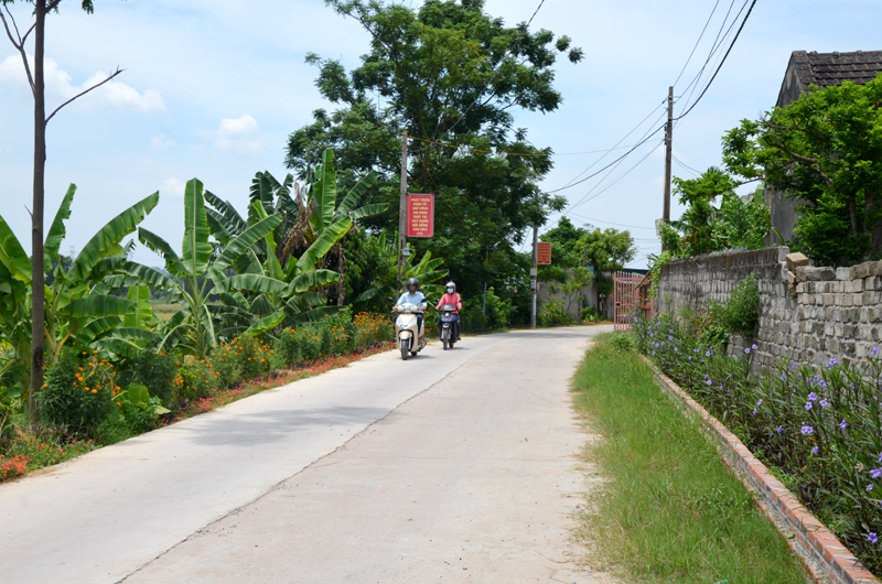 Đẩy mạnh triển khai xây dựng khu dân cư nông thôn mới kiểu mẫu, vườn mẫu nông thôn mới