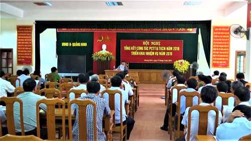Huyện Quảng Ninh: Triển khai nhiệm vụ phòng, chống thiên tai và tìm kiếm cứu nạn năm 2019 Huyện Quảng Ninh: Triển khai nhiệm vụ phòng, chống thiên tai và tìm kiếm cứu nạn năm 2019