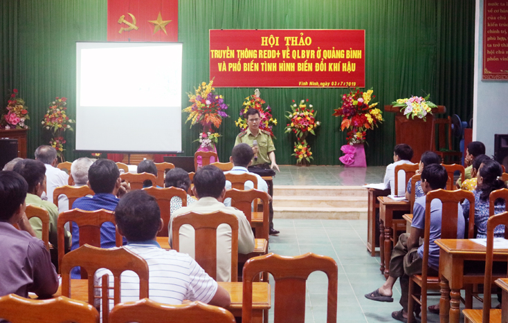 Truyền thông nâng cao ý thức bảo vệ rừng cho người dân