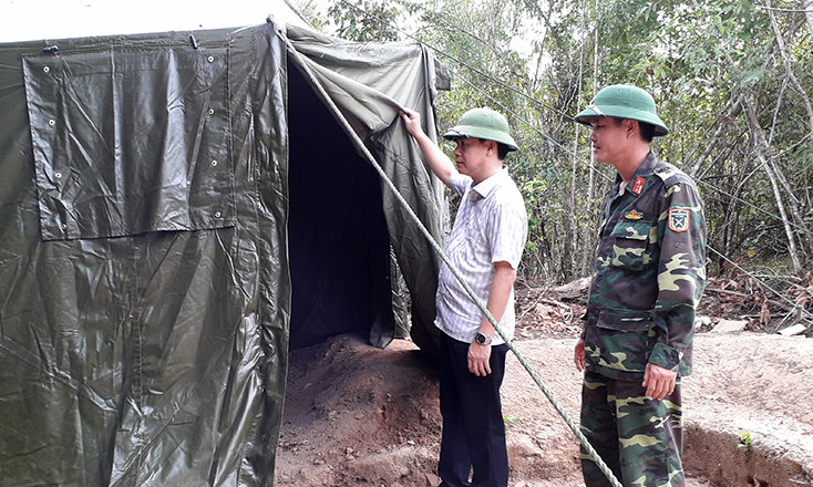 Tuyên Hóa: Sẵn sàng cho diễn tập khu vực phòng thủ năm 2019