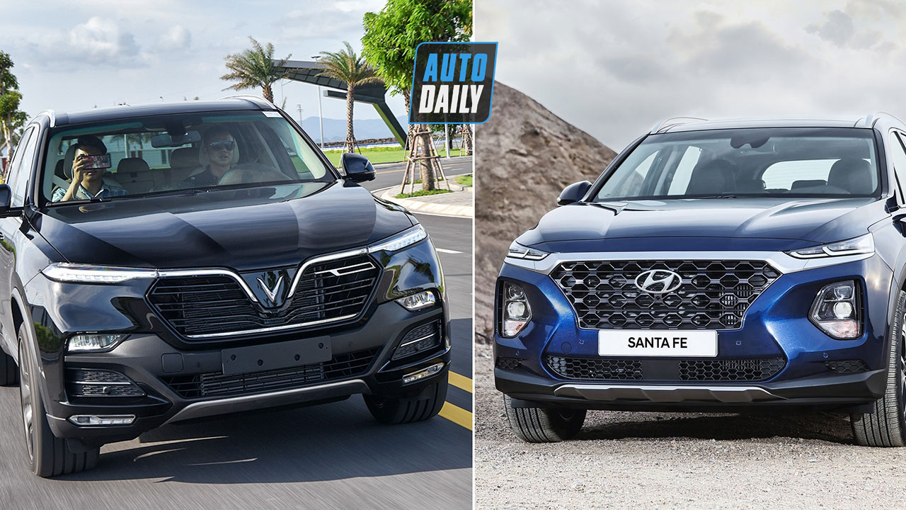 VinFast Lux SA2.0 ĐỐI ĐẦU Hyundai SantaFe 2019: Bạn chọn xe nào? VinFast Lux SA2.0 ĐỐI ĐẦU Hyundai SantaFe 2019: Bạn chọn xe nào?