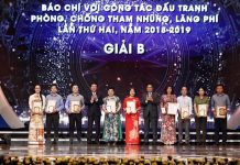 Gia hạn nhận tác phẩm dự giải báo chí toàn quốc chống tham nhũng