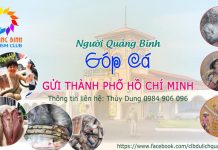 Phát động chương trình “Người Quảng Bình góp cá gửi TP. Hồ Chí Minh”