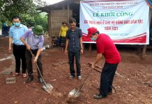 Khởi công nhà “Chữ thập đỏ” cho đồng bào dân tộc huyện Quảng Ninh
