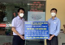 Trao tặng thiết bị phòng chống Covid-19 trị giá 1 tỷ đồng