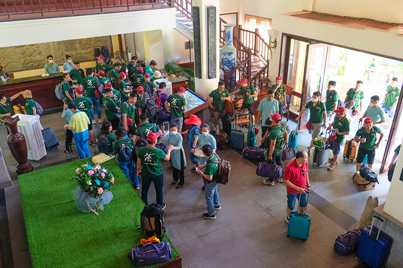 Các khách sạn có công suất phòng từ 80-90% mỗi dịp cuối tuần.