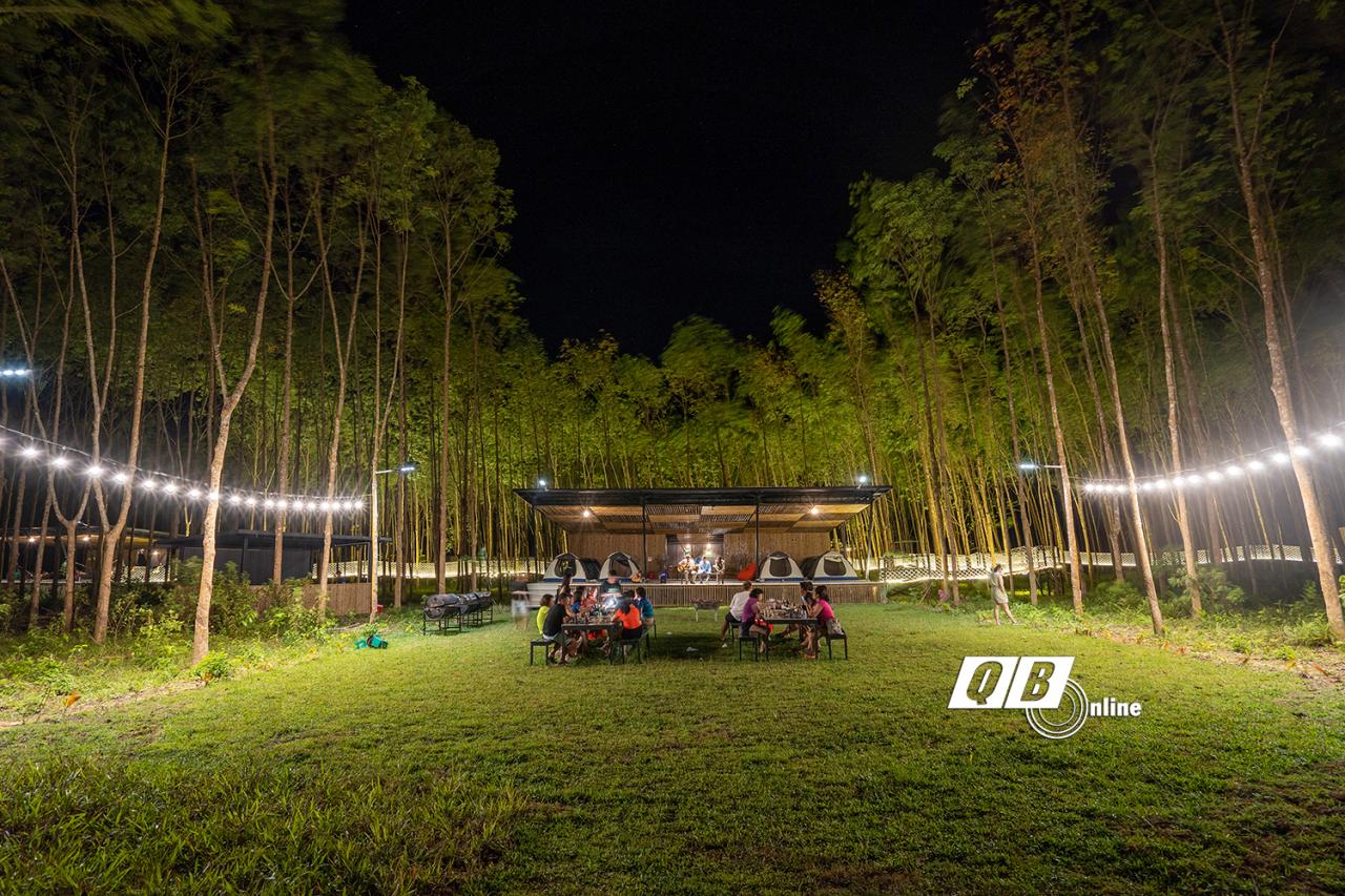 Khu cắm trại Blue Diamond thu hút du khách với nhiều cảnh đẹp, dịch vụ hấp dẫn (ảnh Công ty Oxalis holiday cung cấp).
