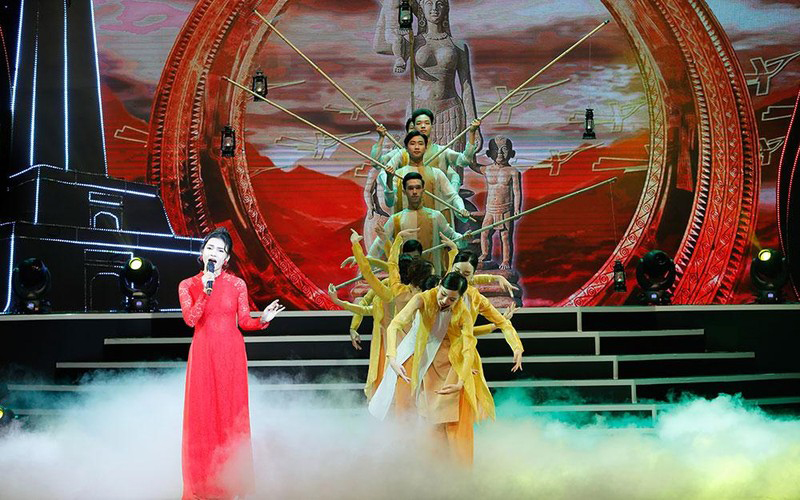 Một tiết mục trong chương trình nghệ thuật. (Ảnh: Ban tổ chức cung cấp)