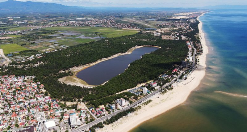 Không chỉ là nơi cung cấp nguồn nước ngọt cho TP. Đồng Hới, Bàu Tró còn là một di chỉ khảo cổ học.