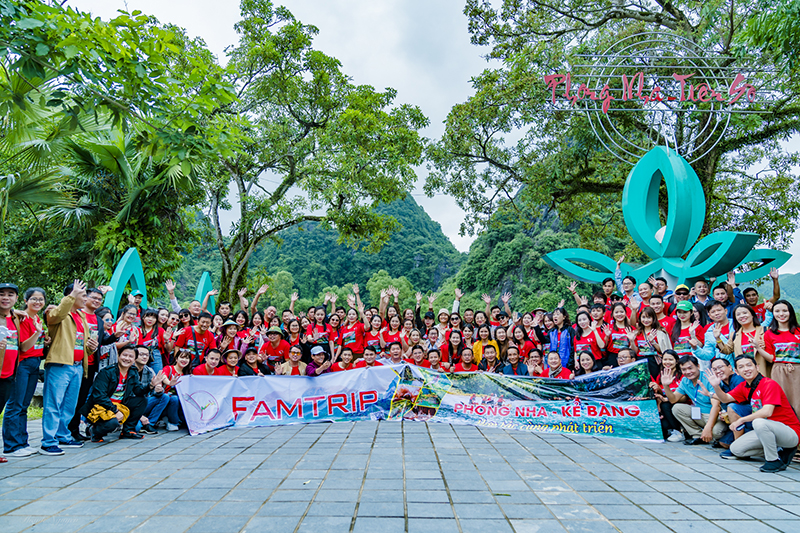 Đoàn famtrip có sự tham gia của 250 đơn vị lữ hành trên toàn quốc.