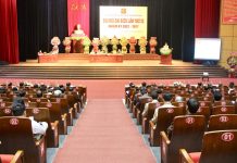 Ông Lê Hùng Phi tiếp tục giữ chức Chủ tịch Hội Di sản văn hóa Việt Nam tỉnh Toàn cảnh đại hội.