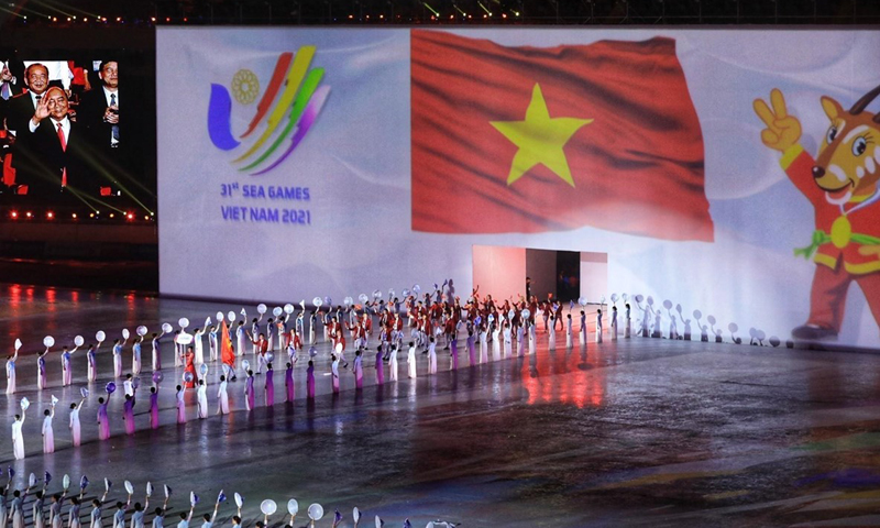 Tổ chức thành công SEA Games 31, từ ngày 12-23/05/2022, Việt Nam được bạn bè quốc tế đánh giá cao. (Ảnh: TTXVN)