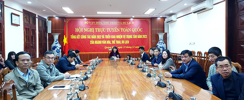 Hội nghị tại điểm cầu Quảng Bình