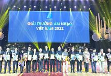 2 nhạc sỹ Quảng Bình giành giải thưởng Âm nhạc năm 2022 Các nhạc sỹ được vinh danh tại lễ trao thưởng