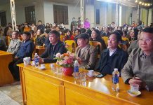 Giai điệu quê hương chào năm mới 2023 Các đại biểu tham dự chương trình.