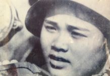 Chính trị viên trung đội Lê Thị Lương, năm 1968.