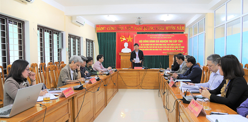 Hội đồng Khoa học đánh giá cao kết quả đạt được, nhận định nhiệm vụ có giá trị khoa học cả về lý luận và thực tiễn.