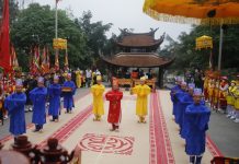 Lễ tế Đức Quốc Tổ Lạc Long Quân.