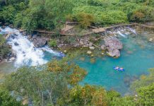 Khu du lịch sinh thái suối nước Moọc đã sẵn sàng đón một lượng lớn du khách đến tham quan, trải nghiệm.