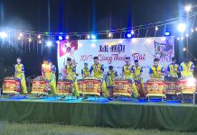 Các tiết mục văn nghệ được chuẩn bị công phu trong dịp hội làng Thuận Bài 10/3 âm lịch.  