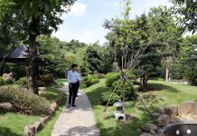 Sơn thủy hữu tình của các Onsen ở Khu du lịch nghỉ dưỡng và phục hồi chức năng suối nước nóng Bang.