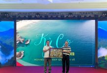  Lãnh đạo Sở Du lịch Quảng Bình và Sở Du lịch Bình Định tại buổi làm việc.